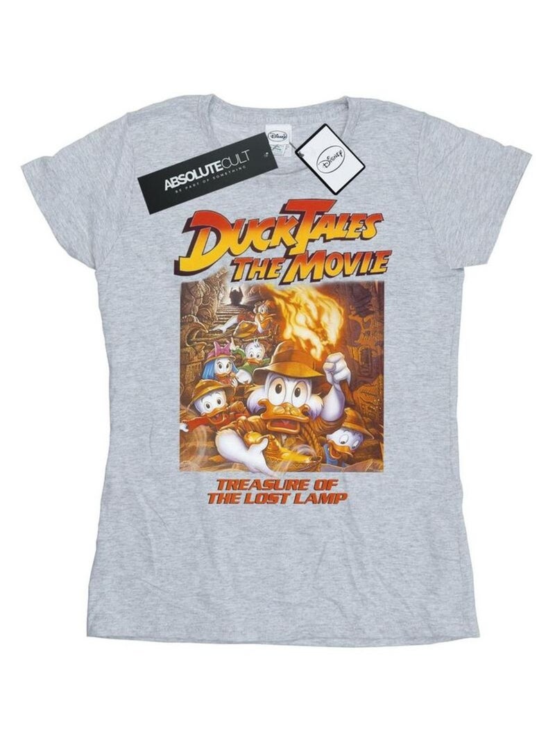 Disney - T-shirt DUCK TALES Gris chiné - Kiabi