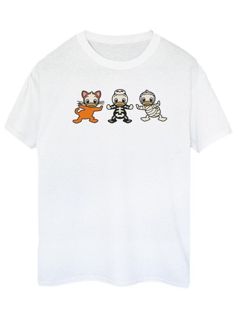 Disney - T-shirt DUCK TALES HALLOWEEN Blanc - Kiabi