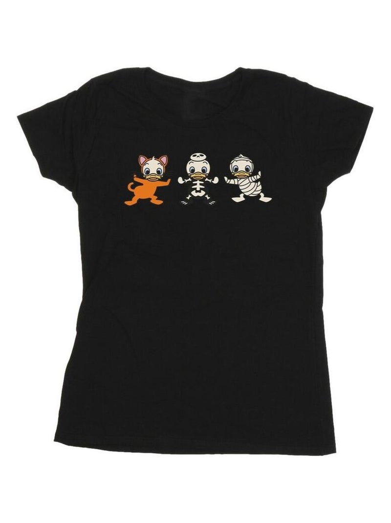 Disney - T-shirt DUCK TALES HALLOWEEN Noir - Kiabi