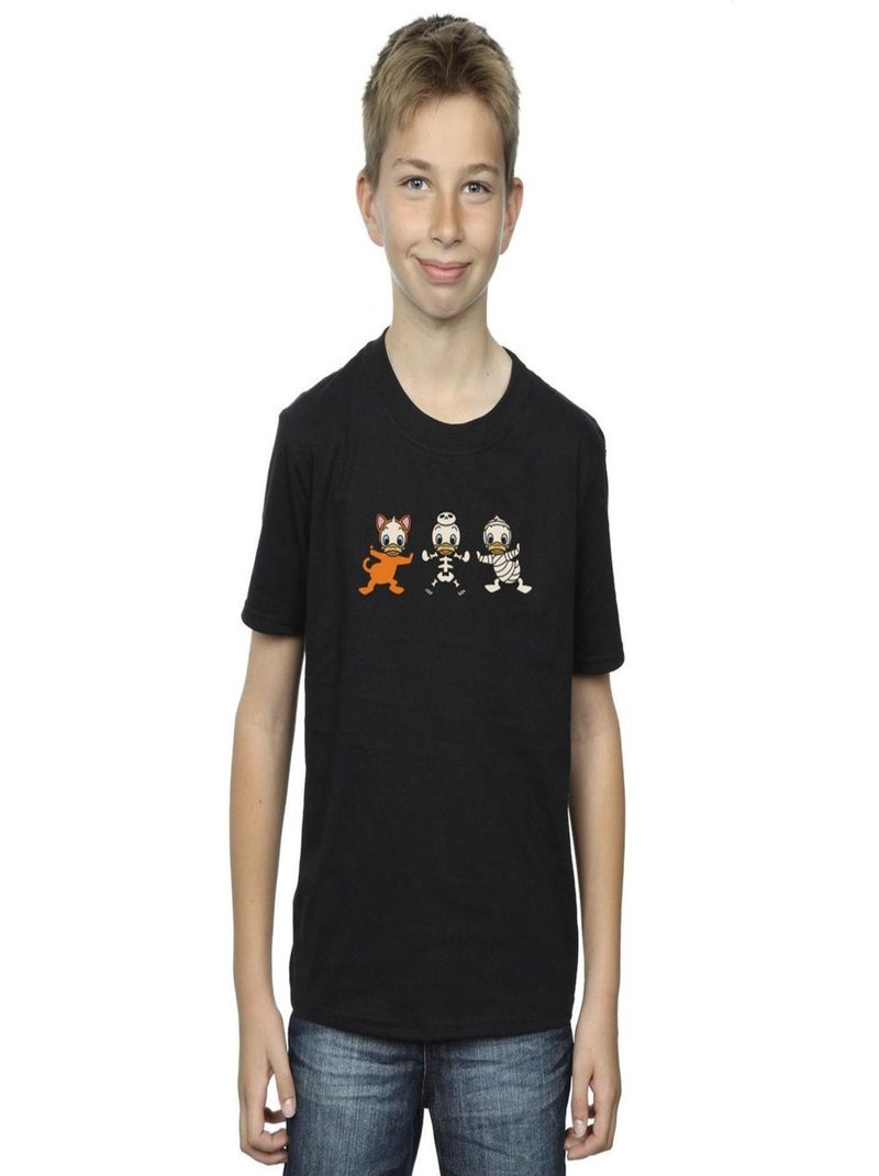 Disney - T-shirt DUCK TALES HALLOWEEN Noir - Kiabi