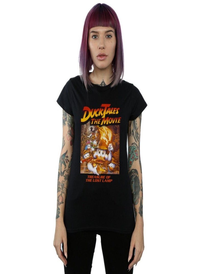 Disney - T-shirt DUCK TALES Noir - Kiabi