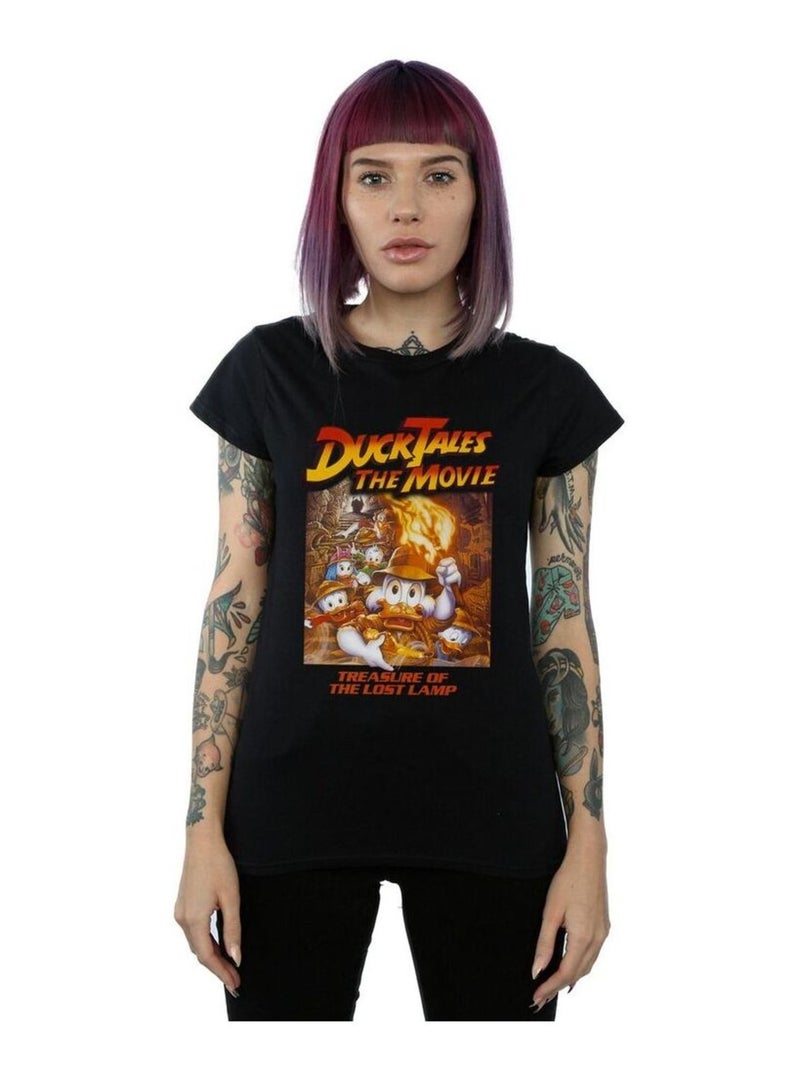Disney - T-shirt DUCK TALES Noir - Kiabi