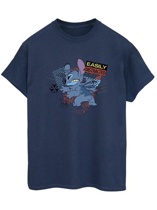 Disney - T-shirt EASILY DISTRACTED - Kiabi Disney - T-shirt EASILY DISTRACTED - Kiabi