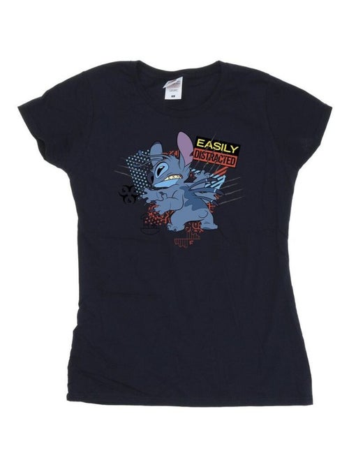 Disney - T-shirt EASILY DISTRACTED - Kiabi Disney - T-shirt EASILY DISTRACTED - Kiabi