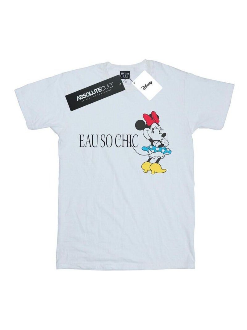 Disney - T-shirt EAU SO CHIC Blanc - Kiabi