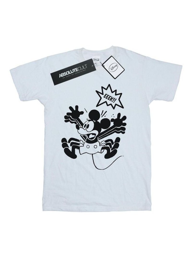 Disney - T-shirt EEEEEK! Blanc - Kiabi