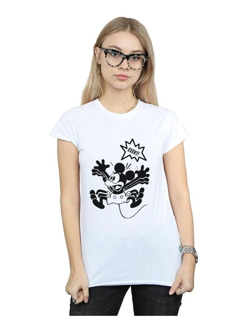 Disney - T-shirt EEEEEK! Blanc - Kiabi