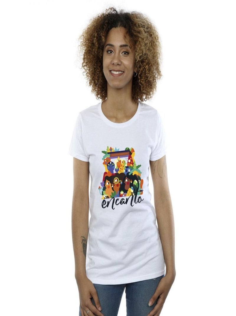 Disney - T-shirt ENCANTO Blanc - Kiabi