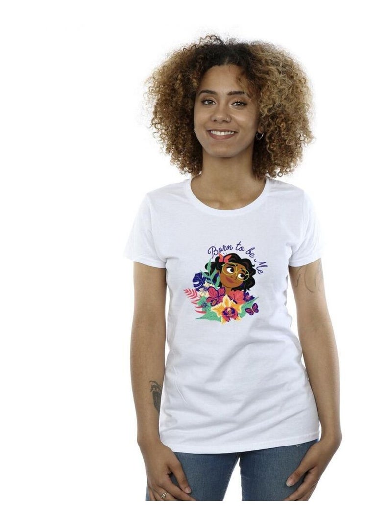 Disney - T-shirt ENCANTO BORN TO BE ME Blanc - Kiabi