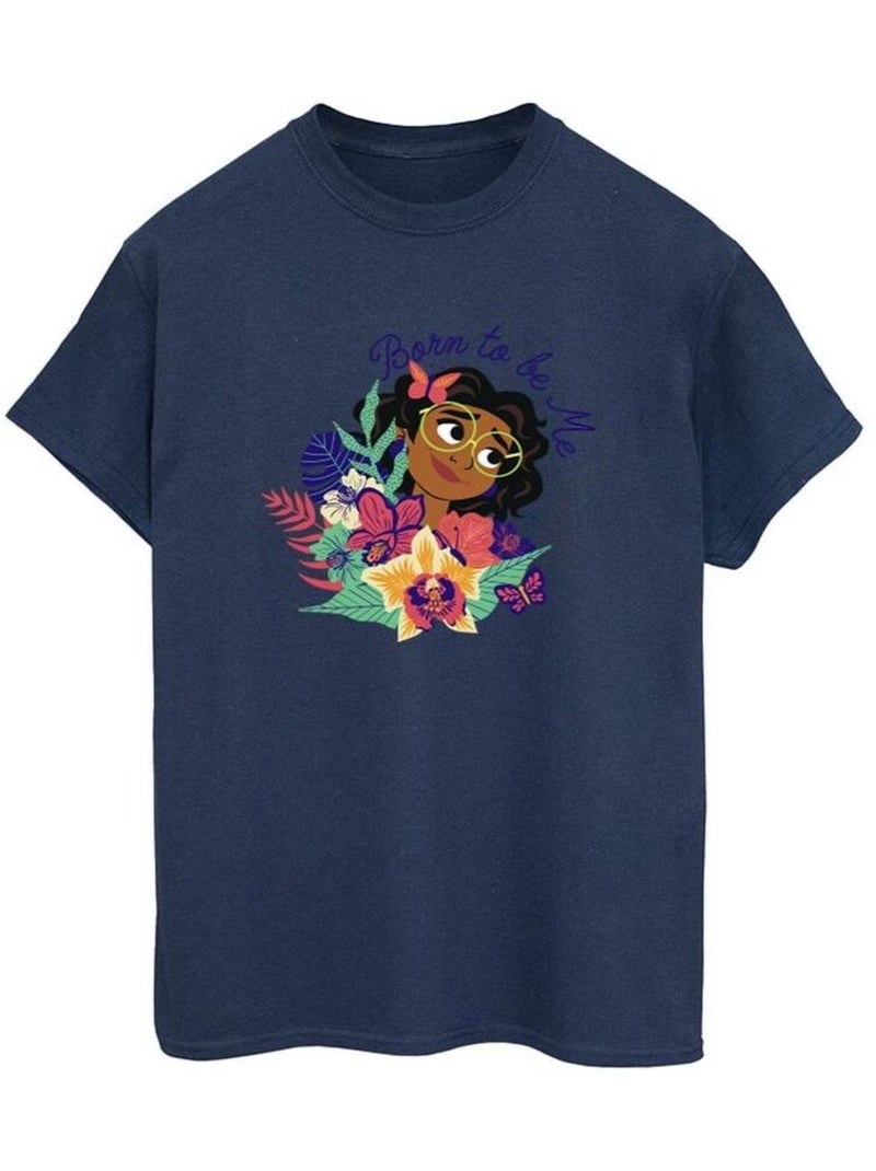 Disney - T-shirt ENCANTO BORN TO BE ME Bleu marine - Kiabi