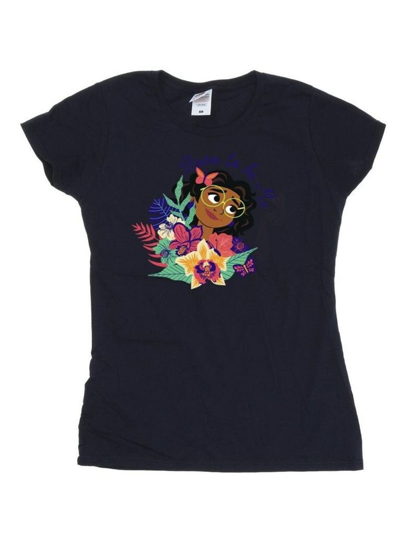 Disney - T-shirt ENCANTO BORN TO BE ME Bleu marine - Kiabi