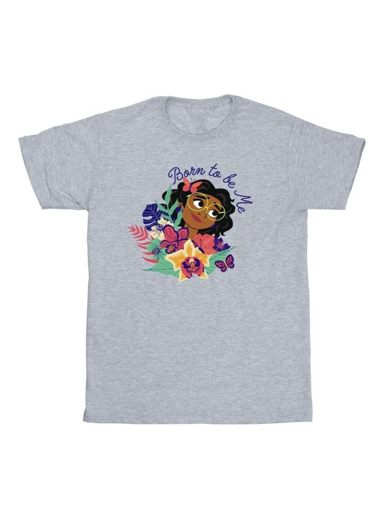 Disney - T-shirt ENCANTO BORN TO BE ME Gris chiné - Kiabi