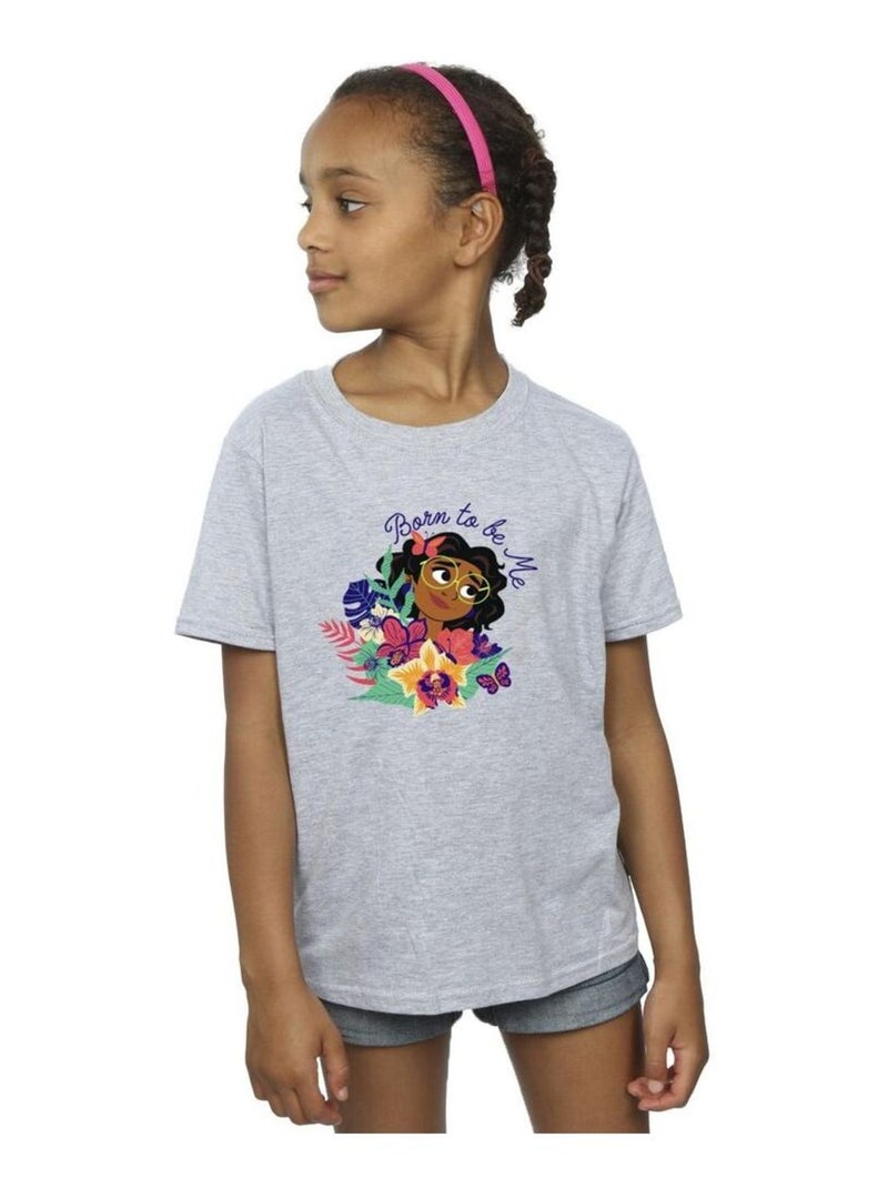 Disney - T-shirt ENCANTO BORN TO BE ME Gris chiné - Kiabi