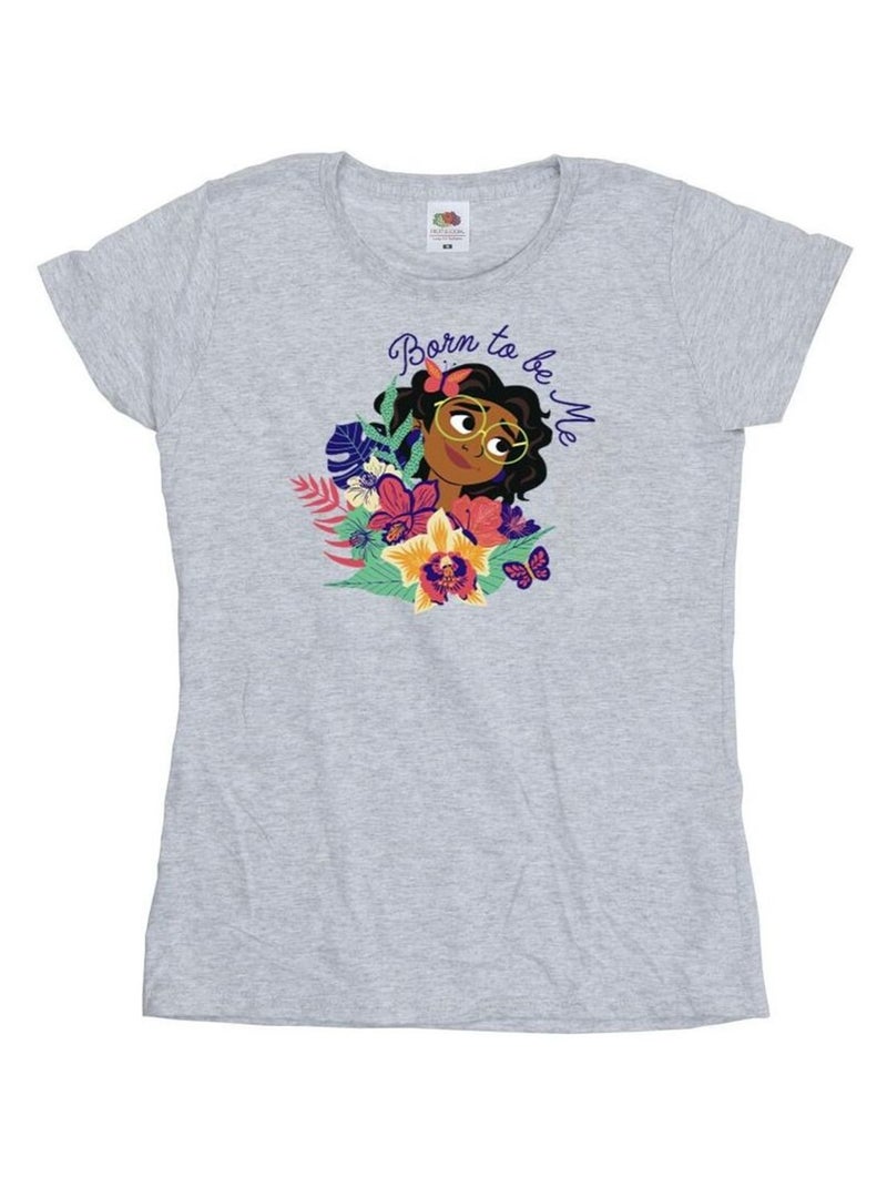 Disney - T-shirt ENCANTO BORN TO BE ME Gris chiné - Kiabi