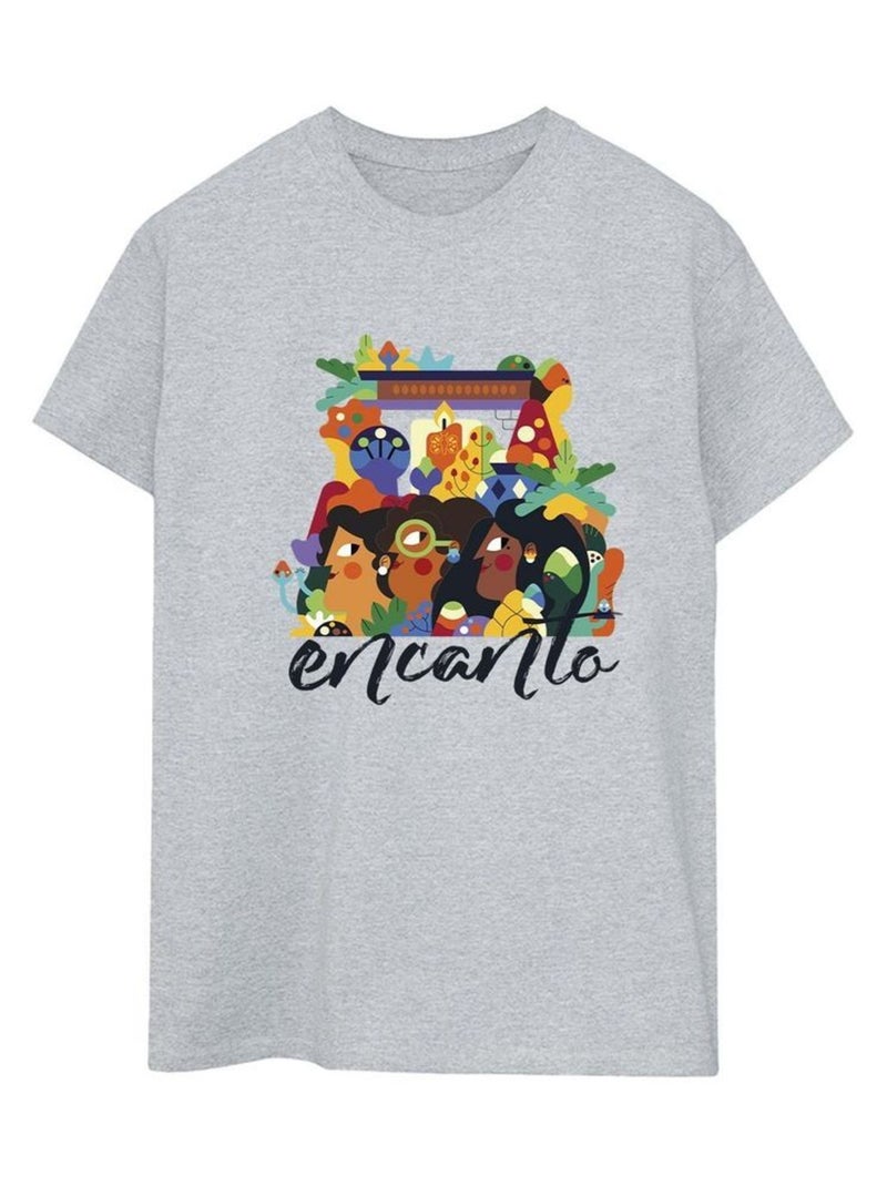 Disney - T-shirt ENCANTO Gris chiné - Kiabi