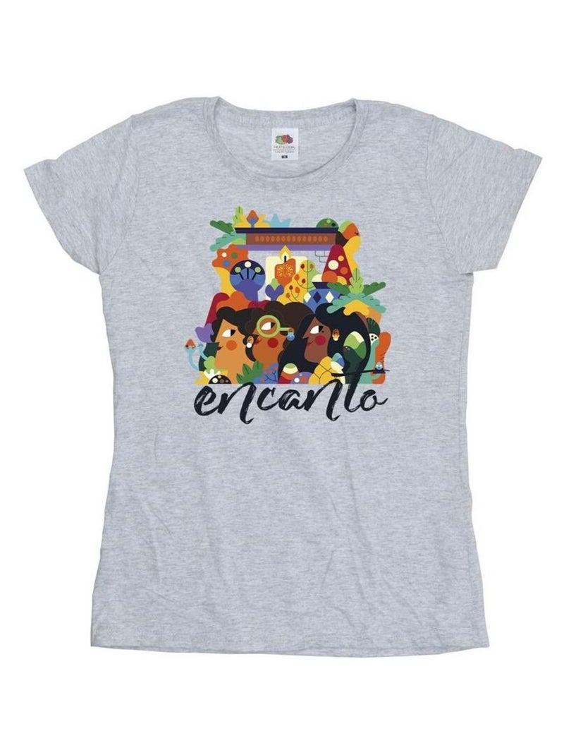 Disney - T-shirt ENCANTO Gris chiné - Kiabi