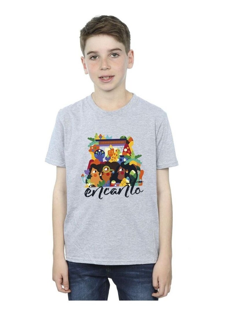 Disney - T-shirt ENCANTO Gris chiné - Kiabi
