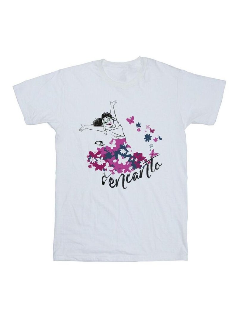 Disney - T-shirt Encanto, la fantastique famille Madrigal Blanc - Kiabi