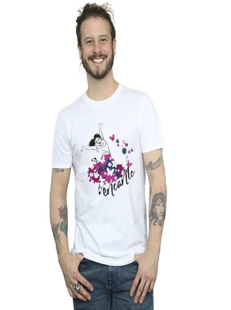 Disney - T-shirt Encanto, la fantastique famille Madrigal Blanc - Kiabi