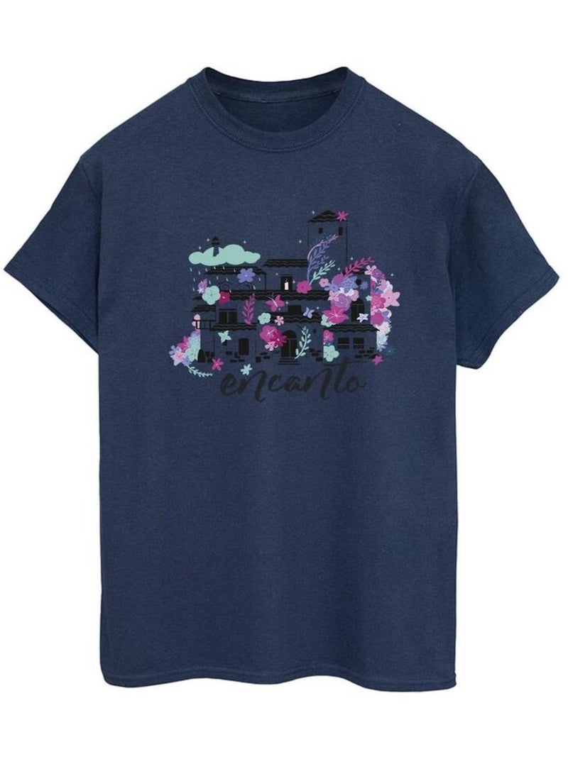 Disney - T-shirt Encanto, la fantastique famille Madrigal CASITA Bleu marine - Kiabi