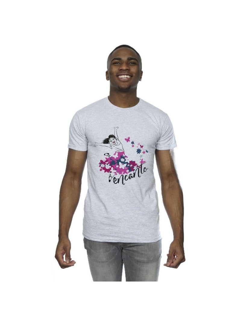 Disney - T-shirt Encanto, la fantastique famille Madrigal Gris chiné - Kiabi