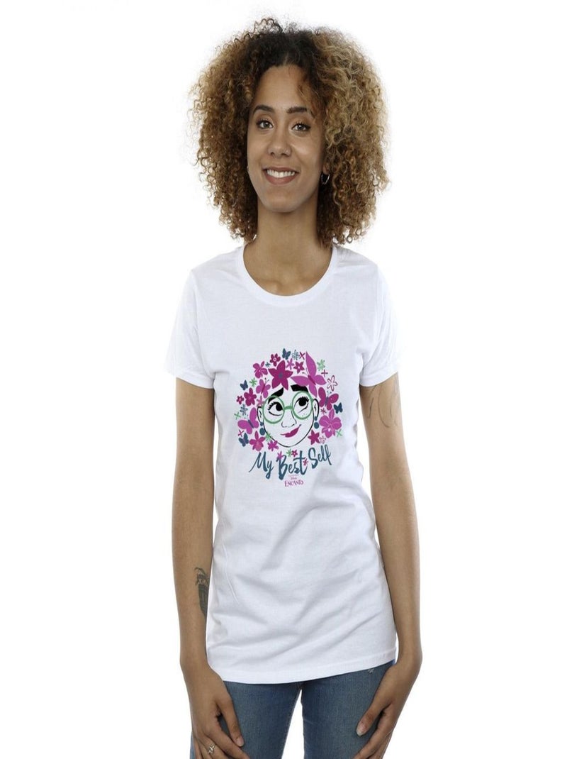 Disney - T-shirt ENCANTO MY BEST SELF Blanc - Kiabi