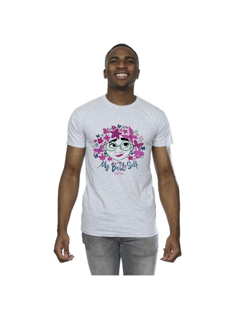 Disney - T-shirt ENCANTO MY BEST SELF Gris chiné - Kiabi