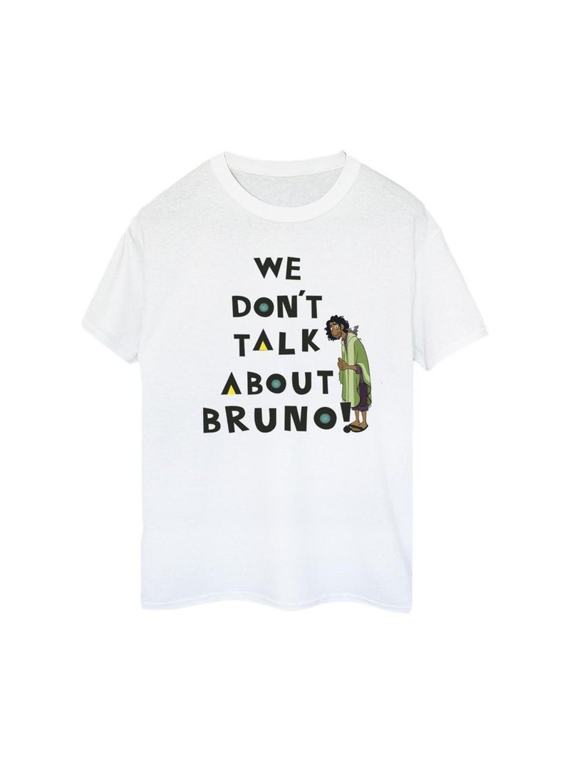Disney - T-shirt ENCANTO WE DONT TALK ABOUT BRUNO Blanc - Kiabi