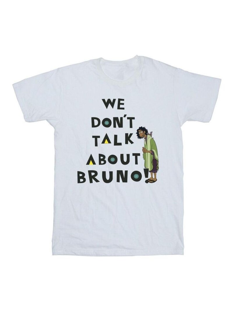 Disney - T-shirt ENCANTO WE DONT TALK ABOUT BRUNO Blanc - Kiabi
