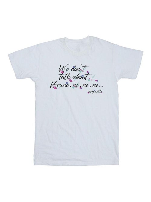 Disney - T-shirt ENCANTO WE DONT TALK ABOUT BRUNO NO NO - Kiabi Disney - T-shirt ENCANTO WE DONT TALK ABOUT BRUNO NO NO - Kiabi