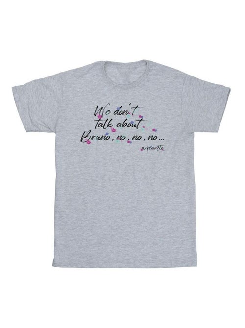 Disney - T-shirt ENCANTO WE DONT TALK ABOUT BRUNO NO NO - Kiabi Disney - T-shirt ENCANTO WE DONT TALK ABOUT BRUNO NO NO - Kiabi