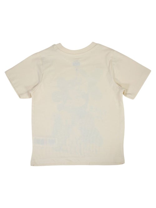 Disney - T-shirt enfant beige motif personnage skate - Kiabi