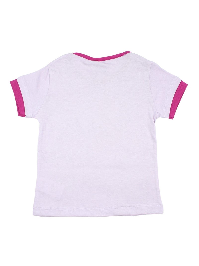 Disney - T-shirt enfant motif animé Violet - Kiabi