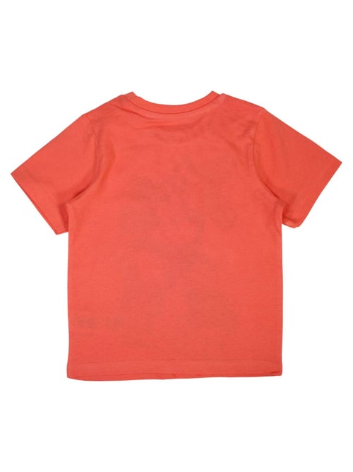 Disney - T-shirt enfant orange motif personnage skate - Kiabi