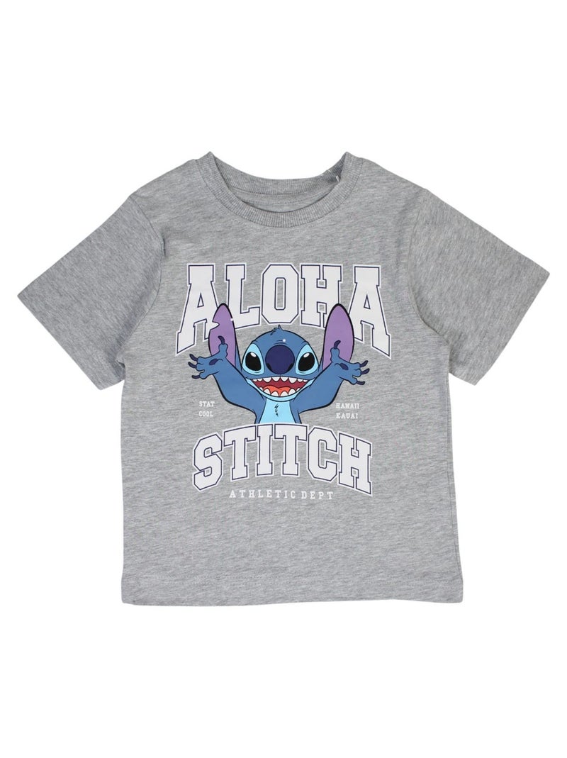 Disney - T-shirt et short assorti à motifs Gris - Kiabi