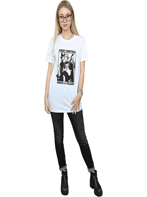 Disney - T-shirt EVERY FAIRY TALE NEEDS A VILLAIN - Kiabi
