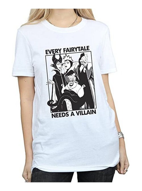 Disney - T-shirt EVERY FAIRY TALE NEEDS A VILLAIN - Kiabi