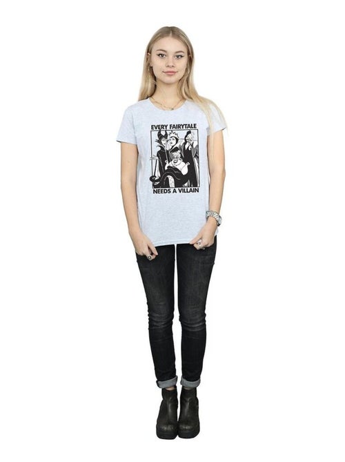 Disney - T-shirt EVERY FAIRY TALE NEEDS A VILLAIN - Kiabi