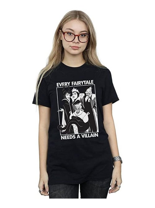 Disney - T-shirt EVERY FAIRY TALE NEEDS A VILLAIN - Kiabi