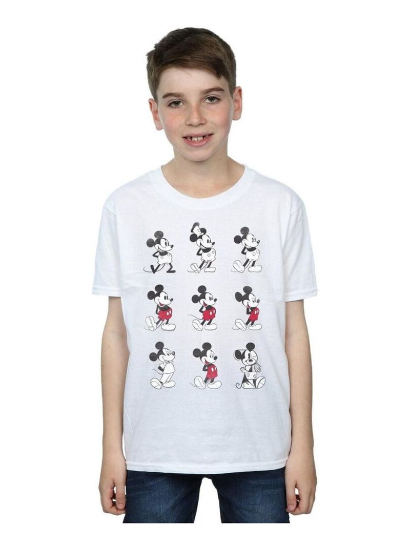 Disney - T-shirt EVOLUTION Blanc - Kiabi
