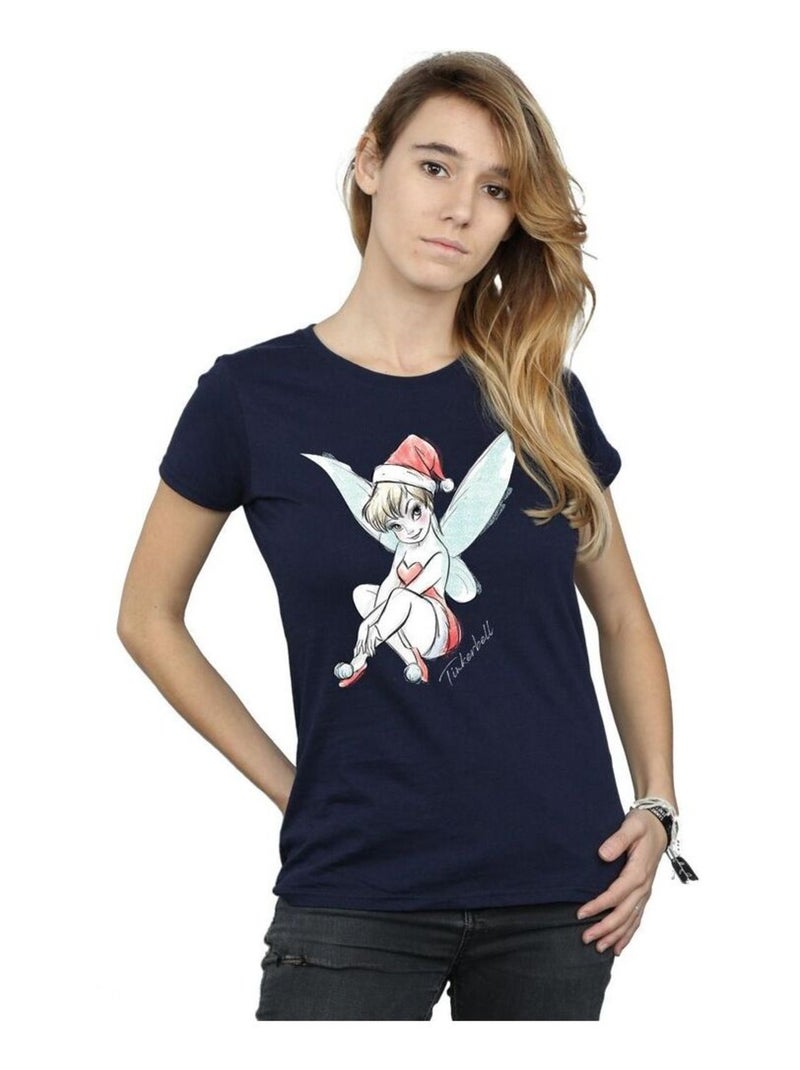 Disney - T-shirt FAIRY Bleu marine - Kiabi