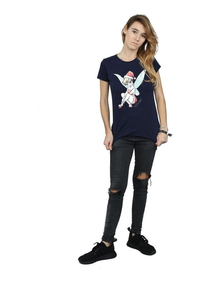 Disney - T-shirt FAIRY Bleu marine - Kiabi
