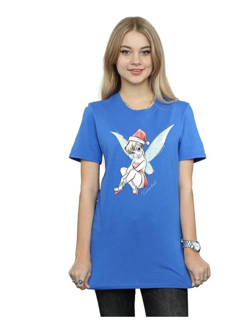 Disney - T-shirt FAIRY Bleu roi - Kiabi
