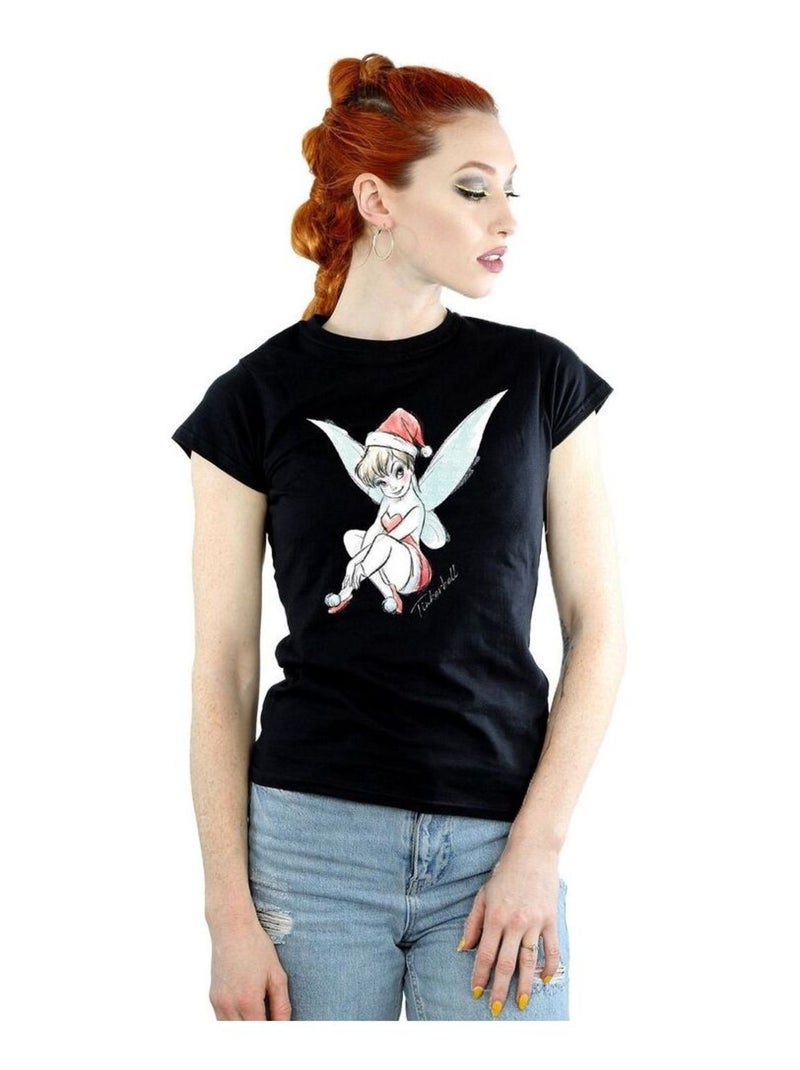 Disney - T-shirt FAIRY Noir - Kiabi