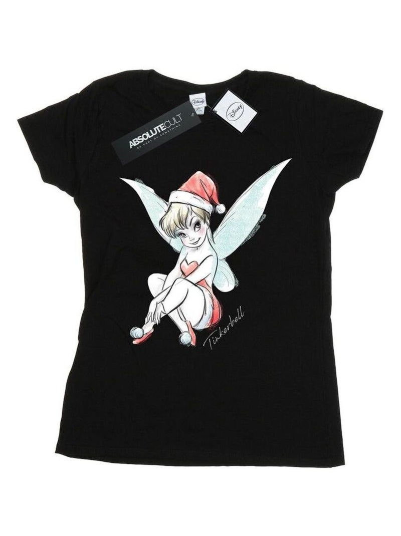 Disney - T-shirt FAIRY Noir - Kiabi