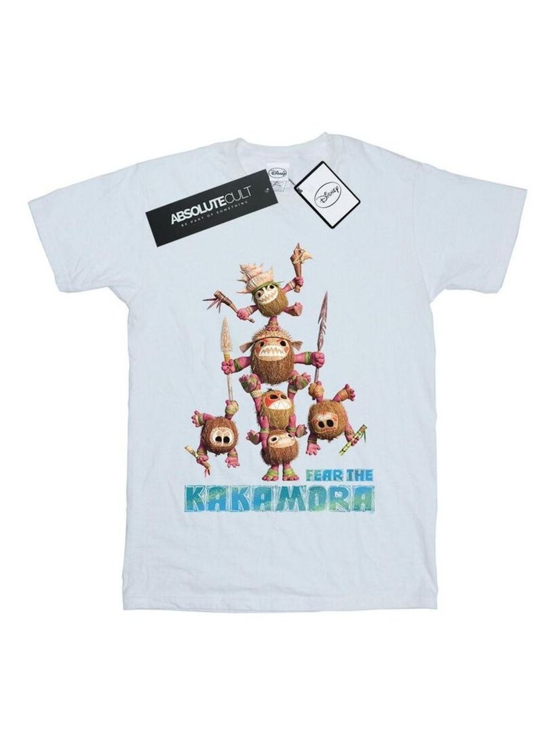 Disney - T-shirt FEAR THE KAKAMORA Blanc - Kiabi
