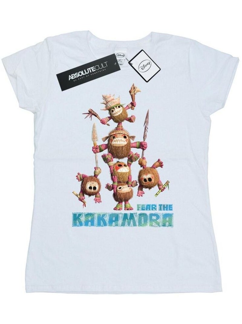 Disney - T-shirt FEAR THE KAKAMORA Blanc - Kiabi