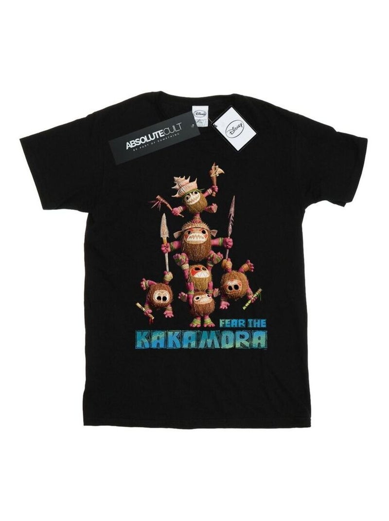 Disney - T-shirt FEAR THE KAKAMORA Noir - Kiabi
