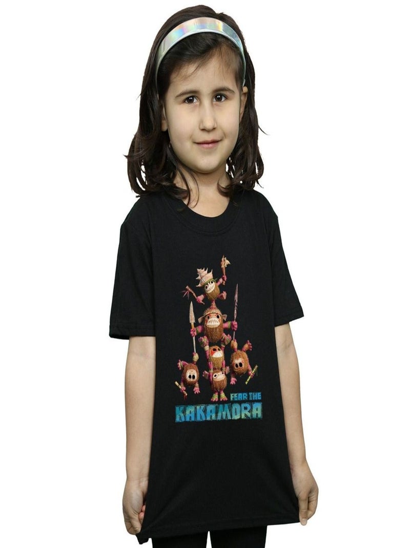 Disney - T-shirt FEAR THE KAKAMORA Noir - Kiabi
