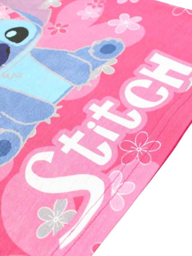 Tee-shirt à Manches Courtes Avec Motif Stitch Fille - Disney Violet